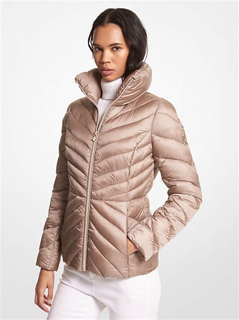 men michael kors puffer jacket|Michael Kors packable puffer.